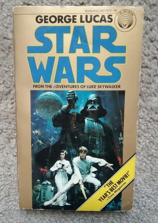 1977 George Lucas Star Wars From The Adventures Of Luke Skywalker Book 6th Print