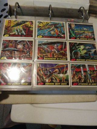 1994 Topps Mars Attacks Complete 100 Card Set 0 1 - 99