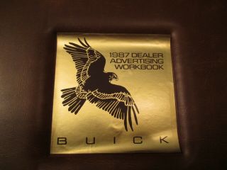 1987 Buick Dealer Advertising Workbook Dealership dealer Sales book 2