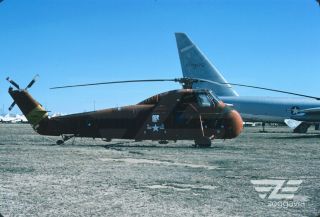 Slide 15696 Sh - 34 Helicopter U.  S.  Navy,  1975