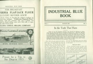 1913 Southern California Business Directory Industrial Blue Book 2