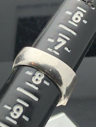 Harley - Davidson sterling silver ring,  black bar and shield,  MOD sz 8 6