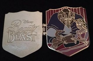 Pin 107316 WDW - Shields of Fantasy - Beauty and the Beast LE1500 2