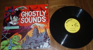 GHOSTLY SOUNDS LP - ' 75 PETER PAN HALLOWEEN - STUNNING ARRAY OF SPOOKY SOUND EFFECTS 3