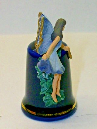 A STERLING CLASSIC FLOWER FAIRY THIMBLE - - CASTING A HANDFUL OF FAIRY DUST - - 2