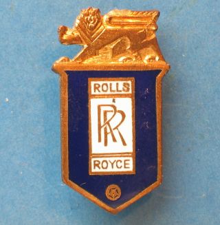 44 Vintage Rolls Royce Car Auto Enamel Lapel Badge Pin