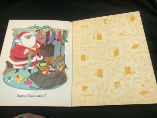 Christmas In The Country,  A Little Golden Book,  1950 Letter A Edition (Box B) 4