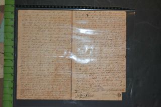 Signed 1811 York Land Deed Pre War Of 1812