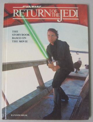 Vintage Star Wars Episode Vi Return Of The Jedi Storybook Hc 1983 Luke Skywalker