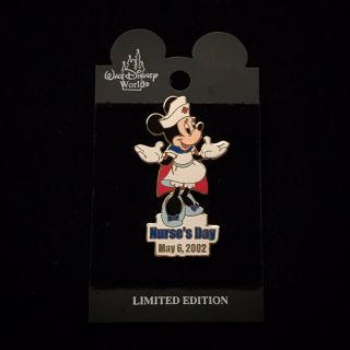 Le Minnie Mouse Nurse Day 2002 Red Cross Rescue Profession Disney Wdw Pin 11754