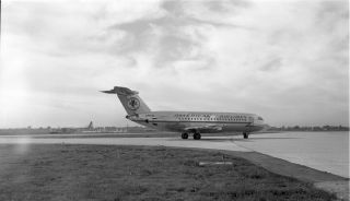 American Airlines,  Bac One Eleven,  N5039,  In 1968,  Large Size Negative