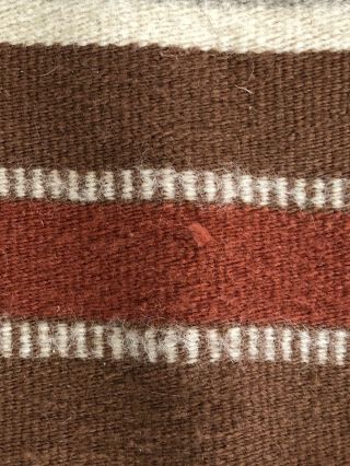 Vintage Navajo Style rug southwest Mexico Arizona Native American 24”x41” 2
