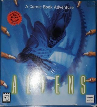 Aliens A Comic Book Adventure Dos Cd Rom Windows 95 And Older