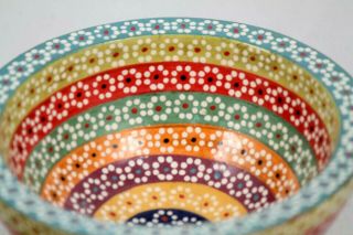 Ceramic Salsa Dish/Condiment Mexican Folk Art Potter Mauricio Martinez 2 Multi 4