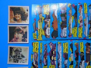 1988 TOPPS PEE WEE ' S PLAYHOUSE 33 CARD SET & 12 CARD WIGGLE LENTICULAR SET 2