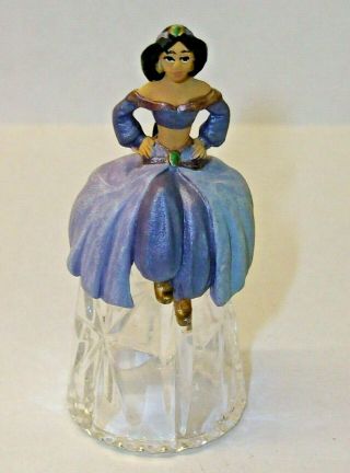A Mayfair Edition Disney Character Crystal Thimble - - - - From Aladdin