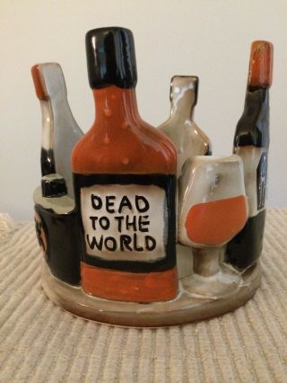 - Halloween - 2016 Yankee Candle Boney Bunch Alcohol Themed Funny Candle Holder