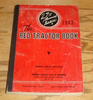 1942 Red Tractor Book 27th Annual Edition 42 John Deere International