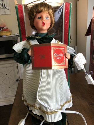 Vintage Christmas Motionette Caroling Doll