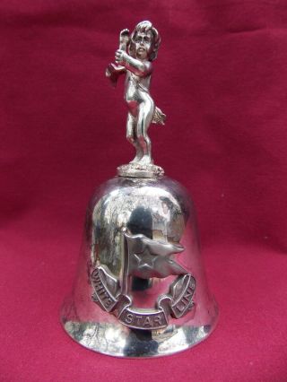 White Star Line Bell Harland & Wolff Belfast Ireland 4 Inches Tall