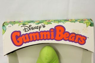 VTG 1985 Disney ' s Fisher Price Gummi Bears Gruffi Gummi 12 