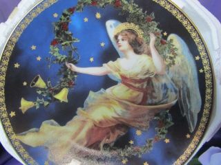 Midnight Angel & The Renaissance Angels Plates Set of Two Ga - A - 16 2
