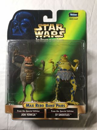 Star Wars - The Power Of The Force - Max Rebo Band Pairs - Joh Yowza & Sy Snootles
