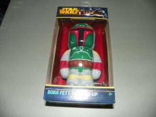 Star Wars Disney Boba Fett Tin Wind - Up Toy 7 1/2 Inch Schylling - - Last One