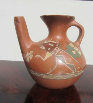 Unusual Antique Hopi? Pueblo Indian Pottery Teapot