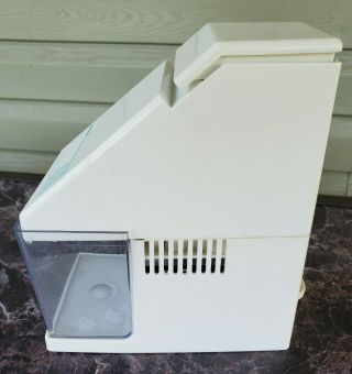 VINTAGE RIVAL ELECTRIC ICE CRUSHER WITH REMOVABLE ICE CANISTER MODEL 840 WHITE 3