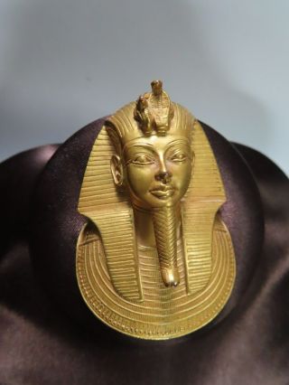 1977 Mma Metropolitan Museum Of Art King Tut Egyptian Death Mask Pendant