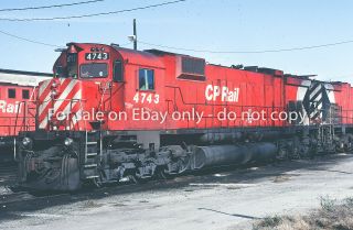 Canadian Pacific - Cp Rail Mlw M - 636 4743 - Roster View - Multimark - 1998
