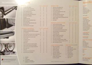 2007 Kia Sportage LX EX Specifications Sales Marketing Brochure 16 pgs 2