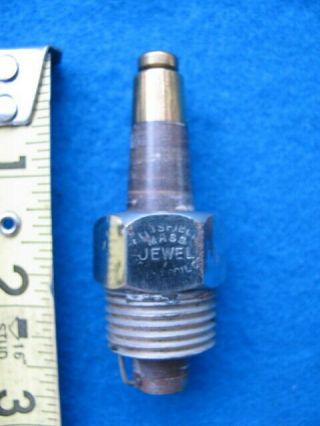 Vintage,  Rare,  Antique 1906 Pittsfield Spark Coil Jewel Mica Spark Plug,  Early M