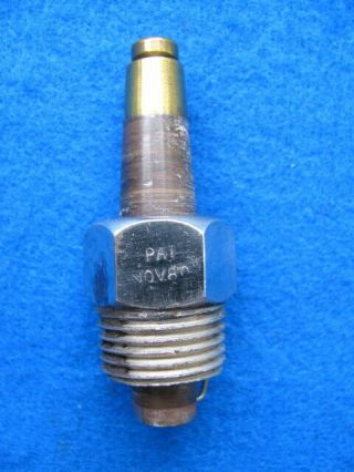 Vintage,  rare,  antique 1906 PITTSFIELD SPARK COIL JEWEL mica spark plug,  early m 2