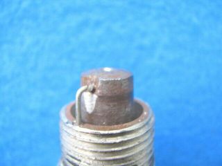 Vintage,  rare,  antique 1906 PITTSFIELD SPARK COIL JEWEL mica spark plug,  early m 6