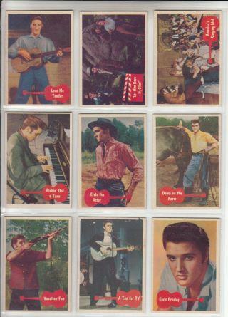 1956 Topps Elvis Presley Nrmt Fill Your Set Pick A Card Email Me First