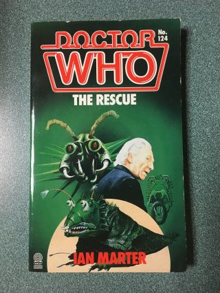 Doctor Who The Rescue Ian Marter Target Paperback Book No 124