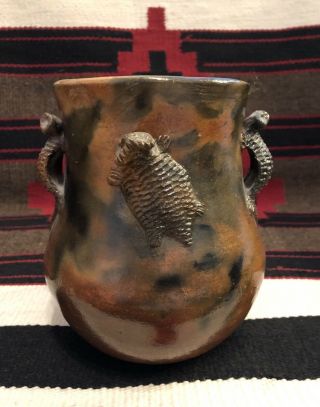 Elizabeth Manygoats Navajo Dine Pottery Jar Folk Art