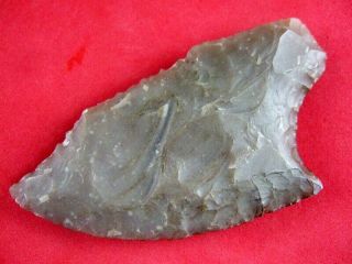 Fine Quality Authentic 3 1/2 Inch Southwestern Agate Tang Knife Arrowheads