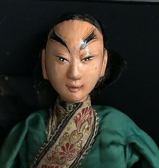 Rare Large Antique Chinese Opera Doll Signed.