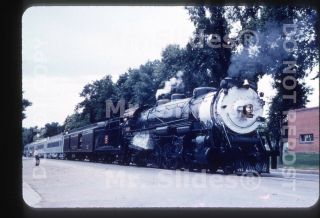 Duplicate Slide C&s Colorado & Southern Cb&q 2 - 10 - 2 909 W/passenger Train