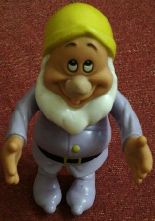 Disney Sneezy Gnome From Snow White 7 Dwarfs,  Rare,  Toys