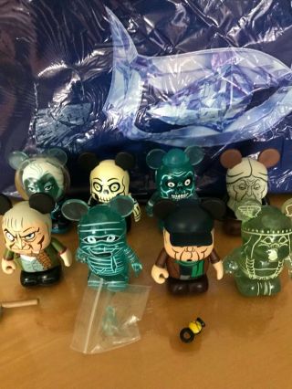 Disney Vinylmation Haunted Mansion 2 - Complete Set With Chaser