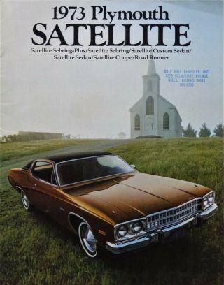 1973 Plymouth Satellite Brochure