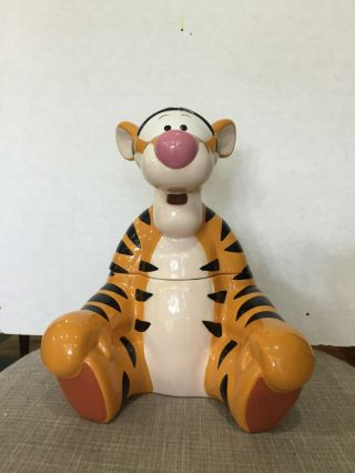 Disney Tigger Cookie Jar - Collectible Winnie The Pooh Tigger Cookie Jar