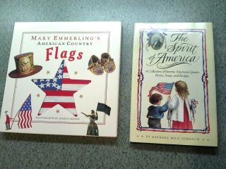 Two Vintage 4th Of July Americana Patriotic Books,  Ohrbach And Emmerling