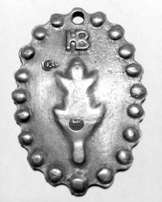 1773 Hudson Bay Fur Trade Medal Trinket Hb & Jr Touch Marks
