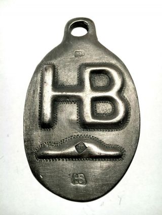 1795 Hudsons Bay Beaver Fur Trade Trinket Medal Hb Touch Mrks