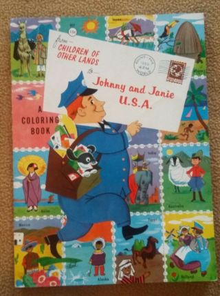 1959 From Children Of Other Lands To Johnny & Janie By Lowe Made In Usa